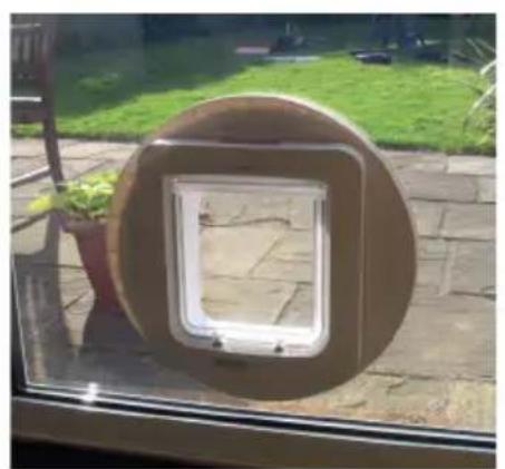 Sure Petcare SureFlap Microchip XL - Installatie in glazen deuren of ramen - 5