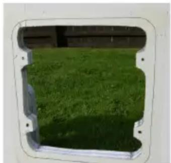 Sure Petcare SureFlap Microchip XL - Montage in Metalltüren - 1