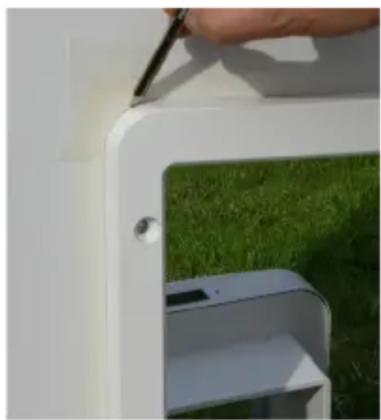 Sure Petcare SureFlap Microchip XL - Installatie in glazen deuren of ramen - 6