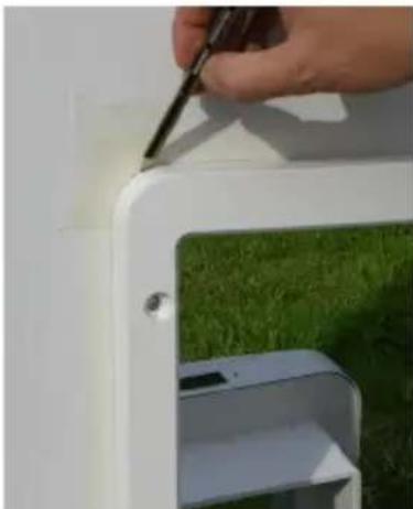 Sure Petcare SureFlap Microchip XL - Installasjon i metalldør - 1