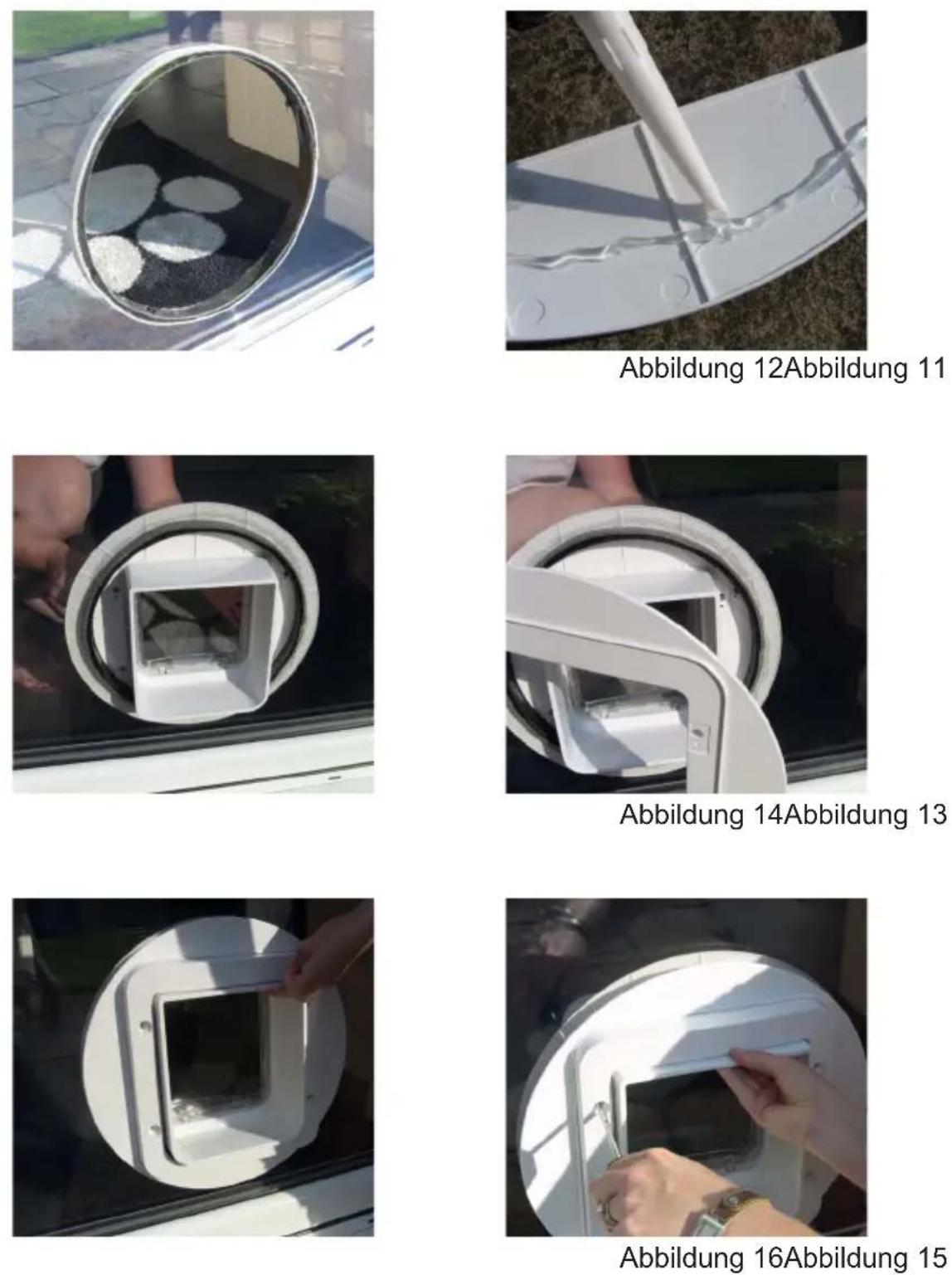 Sure Petcare SureFlap Microchip XL - Montage in Glastüren und Fenster - 2