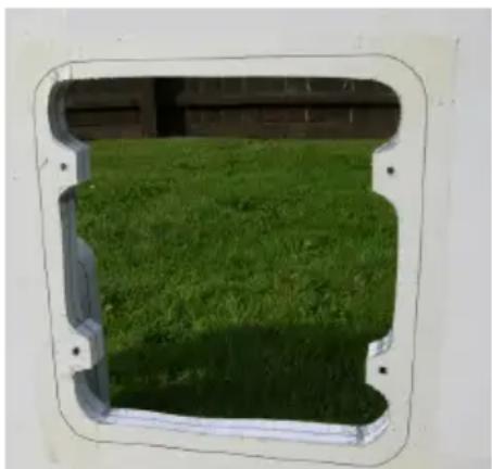 Sure Petcare SureFlap Microchip XL - Installation in metal doors - 2