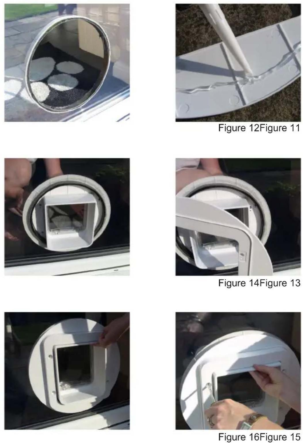 Sure Petcare SureFlap Microchip XL - Installation in glass doors or windows - 2