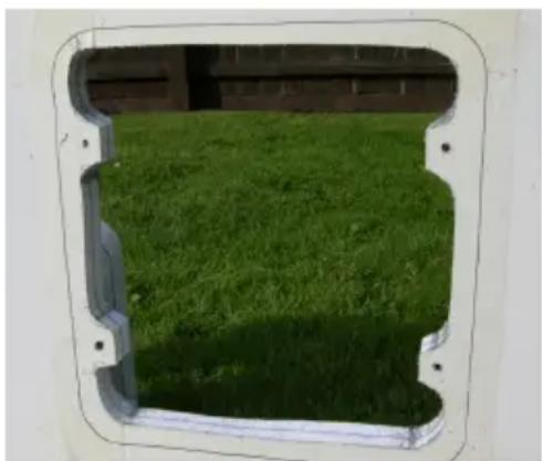 Sure Petcare SureFlap Microchip XL - Installatie in metalen deuren - 1