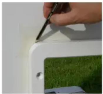 Sure Petcare SureFlap Microchip XL - Montage in Glastüren und Fenster - 4