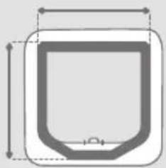 Sure Petcare SureFlap Connect Microchip XL - Wichtige Einbaudaten - 3