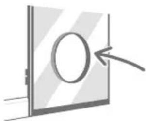 Sure Petcare SureFlap Connect Microchip XL - Step-by-step guide for cutting the hole in glass - 8