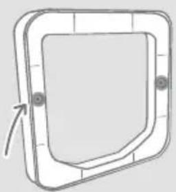 Sure Petcare SureFlap Connect Microchip XL - Elemente für die Montage in einer Wand - 1