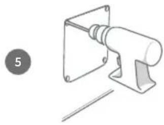 Sure Petcare SureFlap Connect Microchip XL - When using power tools, please follow all safety instructions provided with the product. - 1