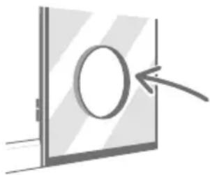 Sure Petcare SureFlap Connect Microchip XL - Stap-voor-stap handleiding voor het maken van de opening in glas - 7