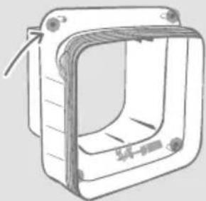 Sure Petcare SureFlap Connect Microchip XL - Interne schroefgaten - 2