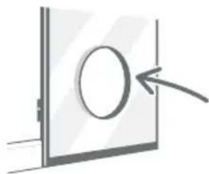Sure Petcare SureFlap Connect Microchip - Stapsgewijze handleiding om een opening in glaste snijden - 8
