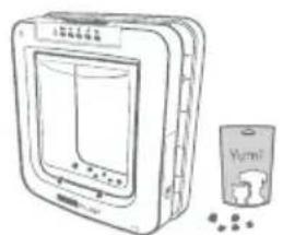 Sure Petcare SureFlap Connect Microchip - We strongly advise programming all of your pets into the Pet Door before fitting it. - 3