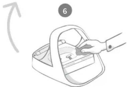 Sure Petcare SureFeed Connect Microchip PetFeeder - So entfernen Sie den Deckel vor der Reinigung - 11
