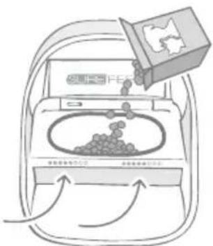 Sure Petcare SureFeed Connect Microchip PetFeeder - Portie-indicatielampjes - 1