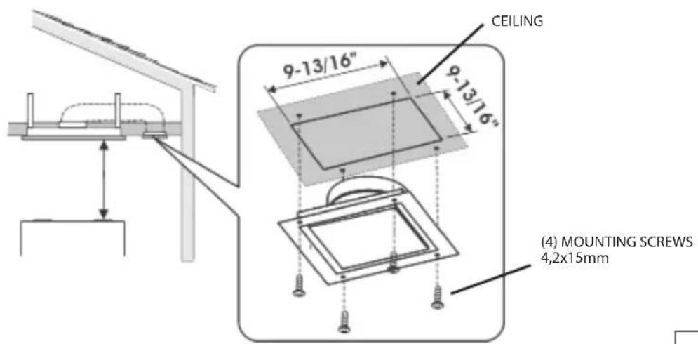 BEST CC34IQT63SB - INSTALL THE AIR RETURN VENT (NON-DUCTED VERSION) - 1