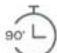 CECOTEC Bolero Aguazero 6800 - Programme indicator - 6