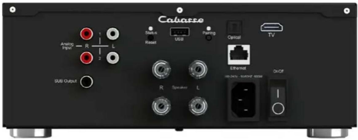 CABASSE AMP 240 S - WIRED AND NON-WIRED INPUTS - 1