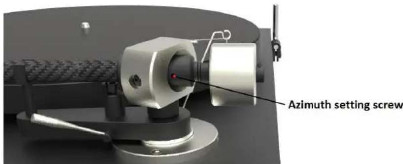 PRO-JECT Debut B - Adjusting the azimuth - 2