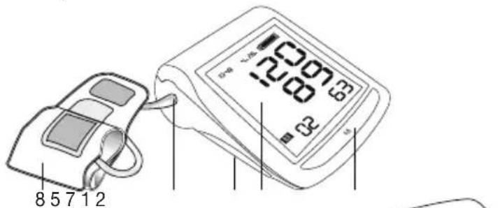 Medel Elite - Blood pressure monitor and cuff - 1