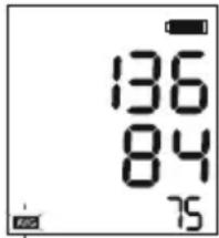 Medel Elite - Système T3: Comment voir la moyenne des 3 dernières mesures (prises au cours des 15 dernières minutes) - 1