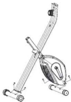 Prixton BF150 - Installeer de voor- en achterstabilisatoren. - 1