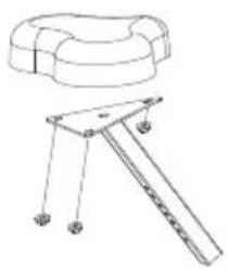 Prixton BF150 - Instale o Guidão Traseiro e o Assento. - 1