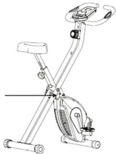 Prixton BF150 - Como dobrar a BIKE FIT: - 1
