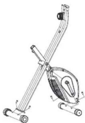Prixton BF150 - Installer les stabilisateurs avant et arrière. - 1