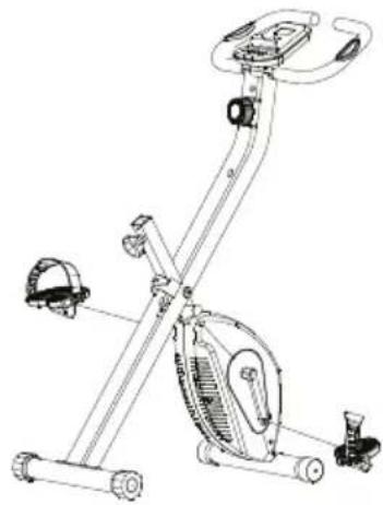Prixton BF150 - Installare il manubrio e il pannello di controllo. - 2