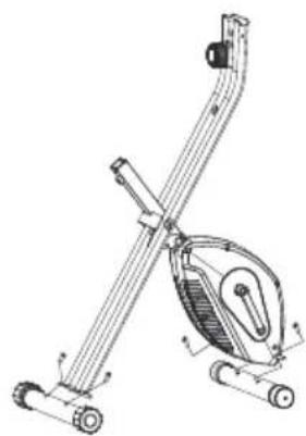 Prixton BF150 - Install the Front and Rear Stabilizers. - 1