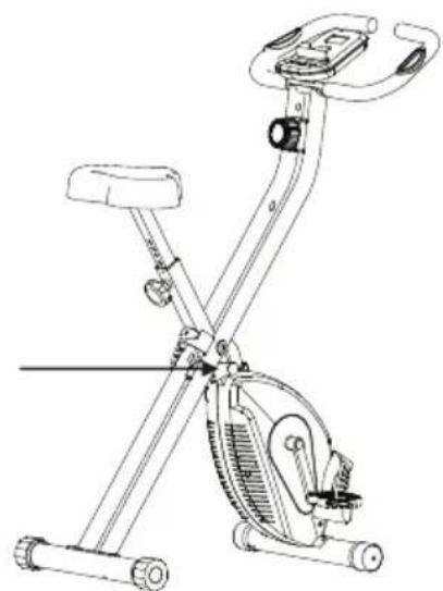 Prixton BF150 - Wie man das BIKE FIT zusammenfaltet: - 1