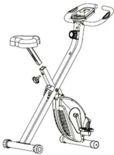 Prixton BF150 - Installeer de linker- en rechterpedalen. - 1