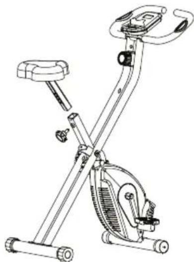 Prixton BF150 - Install the Back Handlebar and Seat Cushion. - 2