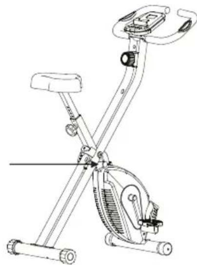 Prixton BF150 - How to fold the BIKE FIT: - 1