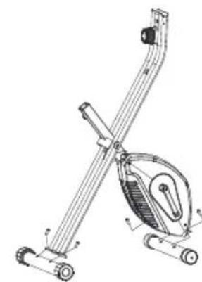 Prixton BF150 - Montieren Sie die vorderen und hinteren Stabilisatoren. - 1