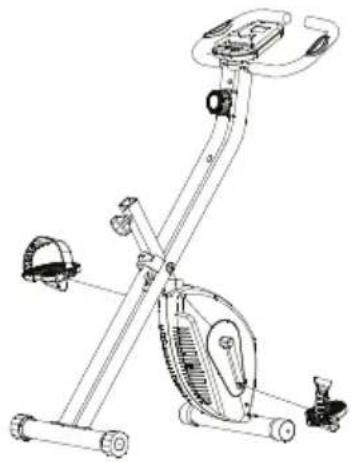 Prixton BF150 - Installer les pédales gauche et droite. - 1