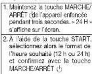 Medel Ear Temp - Réglage de l'heure/la date - 1