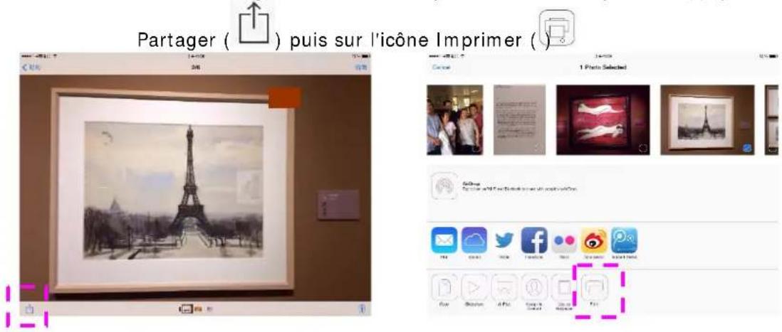 AVISION AP43 Plus - Comment utiliser AirPrint depuis un iPhone un iPad - 1