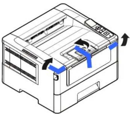 AVISION AP43 Plus - Retrait des bandes - 1