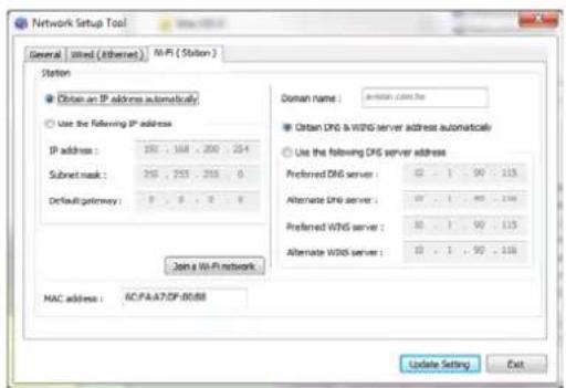 AVISION AP43 Plus - Modification de l'adresse IP de l'imprimante dans un réseau sans fil - 2