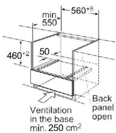 Summit CMV115 - Installation dimensions - 2