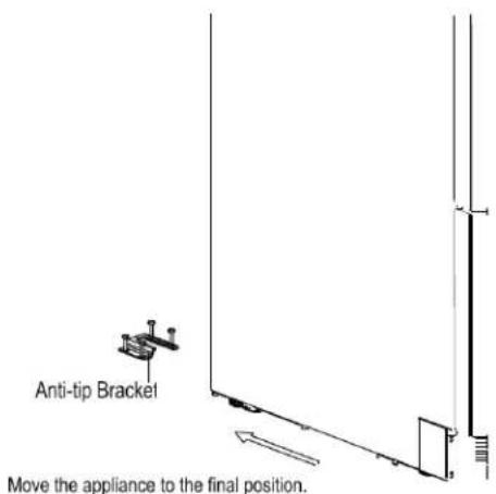 Summit ADRD15 - Anti-Tip Bracket Installation - 2