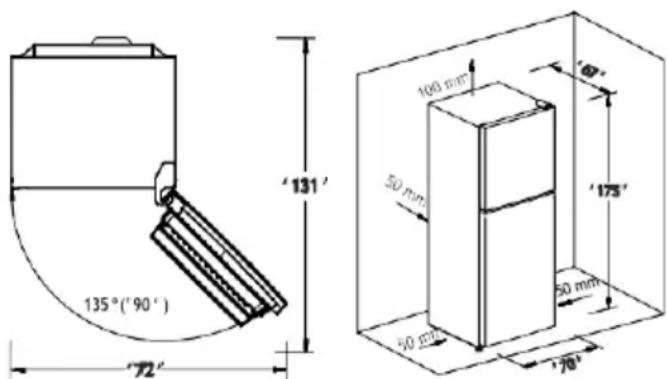 Summit FFBF284SSIM - Avertissement de porte ouverte - 1