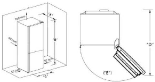 Summit FFBF284SSIM - Open Door Warning(OPTIONAL) - 1