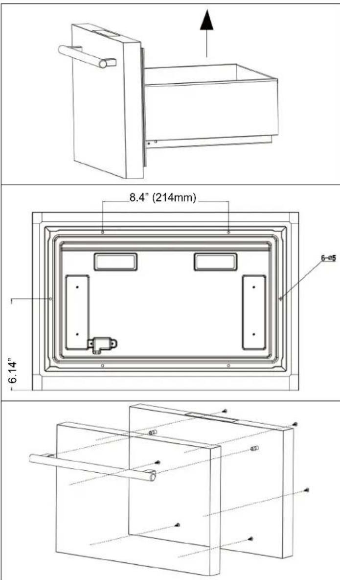 Summit LX1D - Full Overlay Panel Installation Instructions - 1