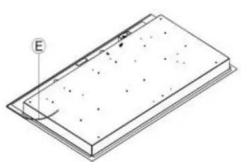 Summit GCJ4SSLP - Fixation de la table de cuisson - 1
