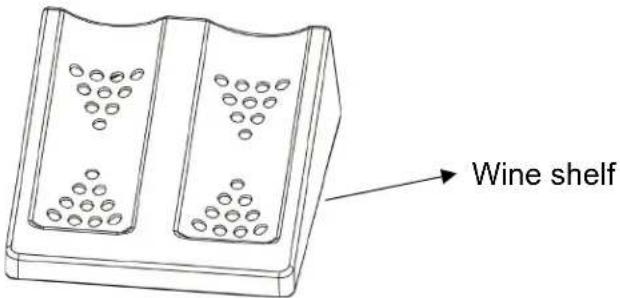Summit COOL1D - Shelves and capacity - 1
