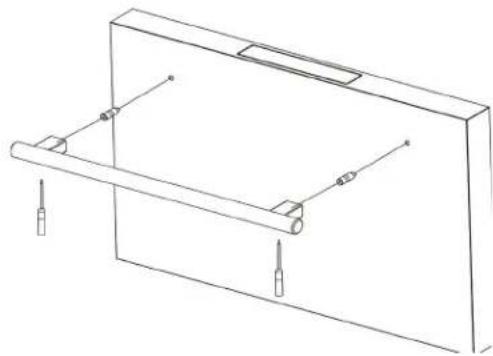 Summit COOL1D - Installing the Stainless Steel Handle - 1