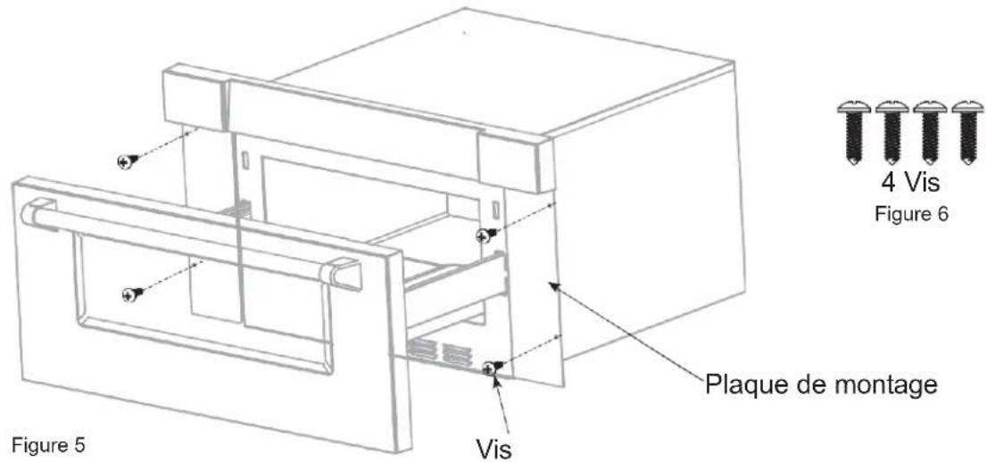 Summit MDR30SS - INSTRUCTION D'INSTALLATION DU BLOC ANTI-BASCULEMENT - 3